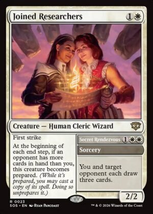 Joined Researchers // Secret Rendezvous - Foil<br /><span class="collector-number">Collector No. 23</span>