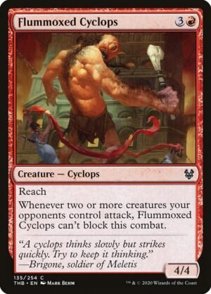 Flummoxed Cyclops - Foil<br /><span class="collector-number">Collector No. 135</span>