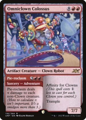 Omniclown Colossus // Pie-roclasm - Foil<br /><span class="collector-number">Collector No. 116</span>