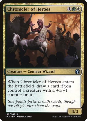 Chronicler of Heroes<br /><span class="collector-number">Collector No. 196</span>
