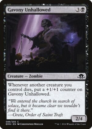 Gavony Unhallowed<br /><span class="collector-number">Collector No. 89</span>