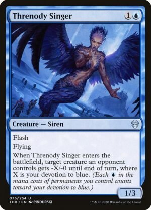 Threnody Singer - Foil<br /><span class="collector-number">Collector No. 75</span>