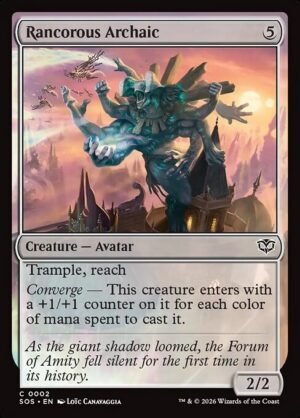 Rancorous Archaic<br /><span class="collector-number">Collector No. 2</span>