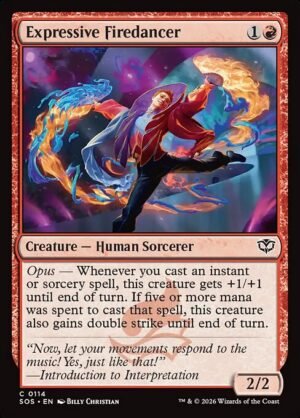 Expressive Firedancer - Foil<br /><span class="collector-number">Collector No. 114</span>