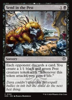 Send in the Pest - Foil<br /><span class="collector-number">Collector No. 100</span>