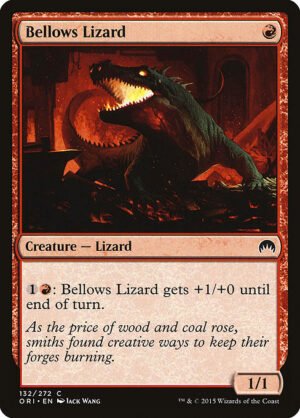 Bellows Lizard<br /><span class="collector-number">Collector No. 132</span>