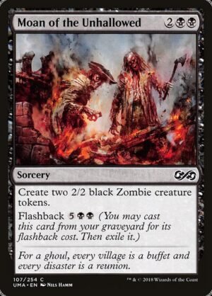 Moan of the Unhallowed<br /><span class="collector-number">Collector No. 107</span>