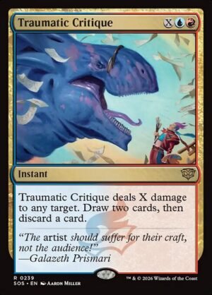 Traumatic Critique - Foil<br /><span class="collector-number">Collector No. 239</span>