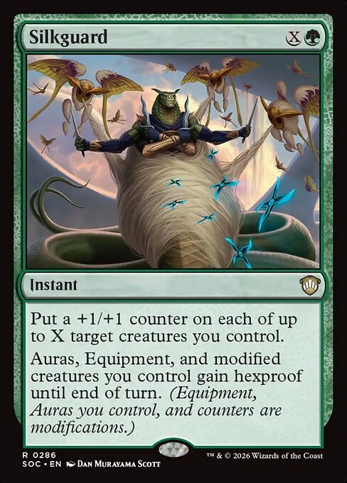 Silkguard<br /><span class="collector-number">Collector No. 286</span>