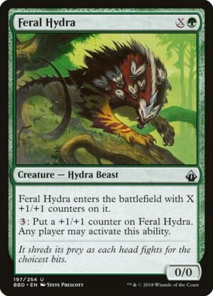 Feral Hydra<br /><span class="collector-number">Collector No. 197</span>