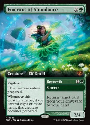 Emeritus of Abundance // Regrowth<br /><span class="collector-number">Collector No. 339</span>