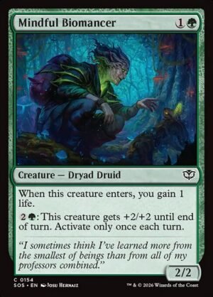 Mindful Biomancer - Foil<br /><span class="collector-number">Collector No. 154</span>