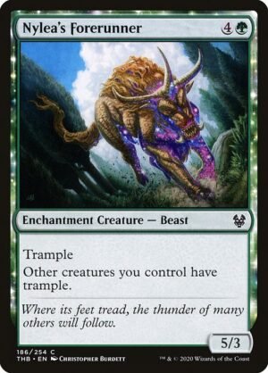 Nylea's Forerunner - Foil<br /><span class="collector-number">Collector No. 186</span>