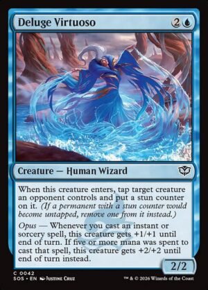 Deluge Virtuoso - Foil<br /><span class="collector-number">Collector No. 42</span>