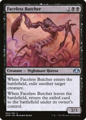 Faceless Butcher - Foil<br /><span class="collector-number">Collector No. 84</span>