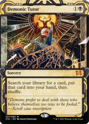 Demonic Tutor<br /><span class="collector-number">Collector No. 27</span>