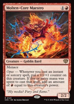 Molten-Core Maestro - Foil<br /><span class="collector-number">Collector No. 125</span>