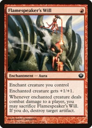 Flamespeaker's Will<br /><span class="collector-number">Collector No. 95</span>