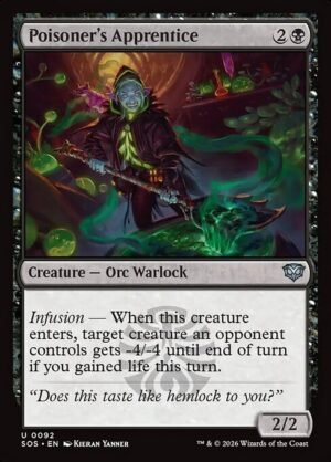 Poisoner's Apprentice - Foil<br /><span class="collector-number">Collector No. 92</span>