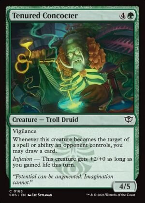 Tenured Concocter - Foil<br /><span class="collector-number">Collector No. 163</span>