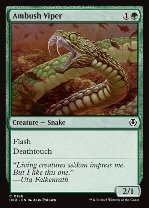 Ambush Viper<br /><span class="collector-number">Collector No. 186</span>