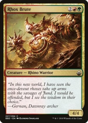 Rhox Brute<br /><span class="collector-number">Collector No. 227</span>