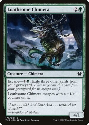 Loathsome Chimera - Foil<br /><span class="collector-number">Collector No. 177</span>