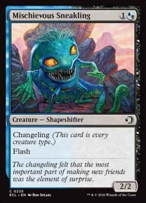 Mischievous Sneakling - Foil<br /><span class="collector-number">Collector No. 235</span>