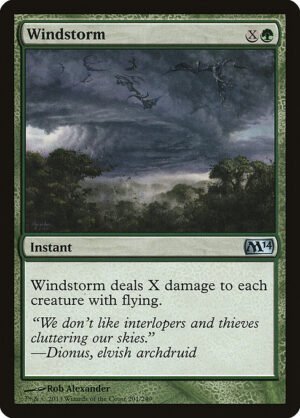 Windstorm<br /><span class="collector-number">Collector No. 201</span>