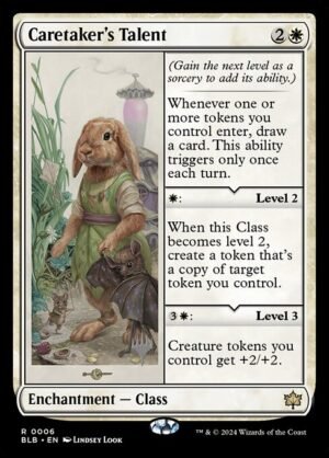Caretaker's Talent - Foil<br /><span class="collector-number">Collector No. 6p</span>