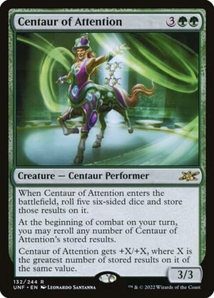 Centaur of Attention - Foil<br /><span class="collector-number">Collector No. 132</span>