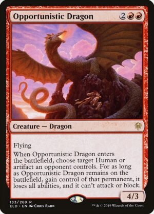 Opportunistic Dragon - Foil<br /><span class="collector-number">Collector No. 133</span>