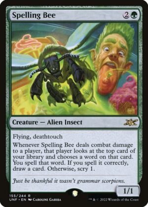 Spelling Bee - Foil<br /><span class="collector-number">Collector No. 155</span>