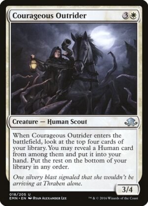 Courageous Outrider<br /><span class="collector-number">Collector No. 18</span>