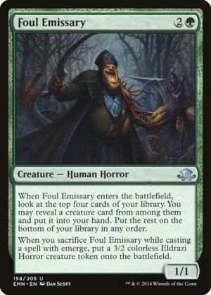 Foul Emissary<br /><span class="collector-number">Collector No. 158</span>