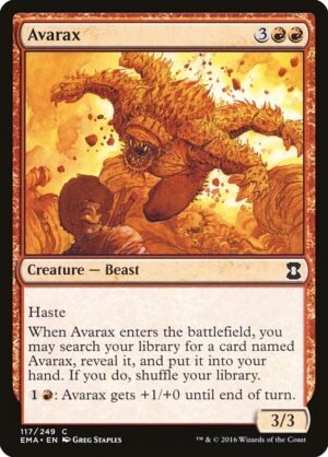 Avarax<br /><span class="collector-number">Collector No. 117</span>