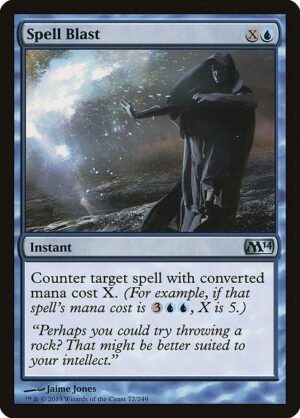 Spell Blast<br /><span class="collector-number">Collector No. 72</span>