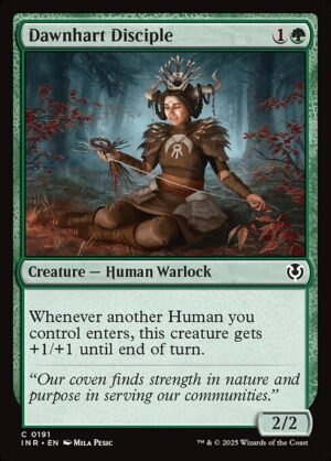 Dawnhart Disciple<br /><span class="collector-number">Collector No. 191</span>