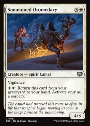 Summoned Dromedary - Foil<br /><span class="collector-number">Collector No. 37</span>