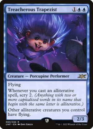 Treacherous Trapezist - Foil<br /><span class="collector-number">Collector No. 60</span>
