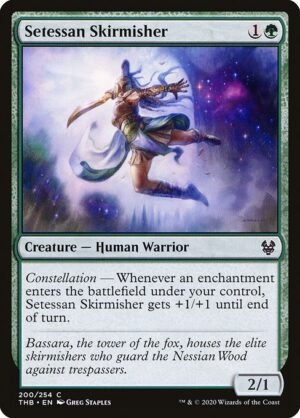 Setessan Skirmisher - Foil<br /><span class="collector-number">Collector No. 200</span>