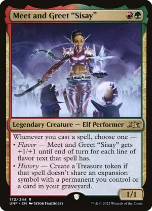 Meet and Greet "Sisay" - Foil<br /><span class="collector-number">Collector No. 172</span>