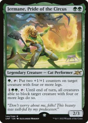 Jermane, Pride of the Circus - Foil<br /><span class="collector-number">Collector No. 144</span>