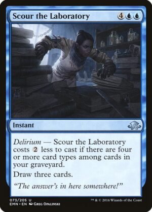 Scour the Laboratory<br /><span class="collector-number">Collector No. 73</span>