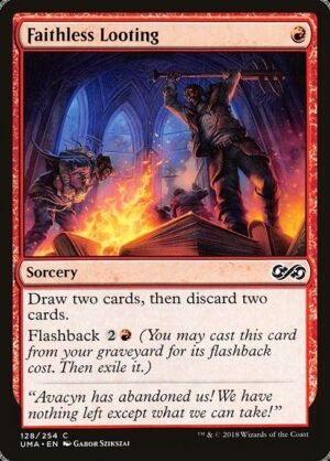 Faithless Looting<br /><span class="collector-number">Collector No. 128</span>