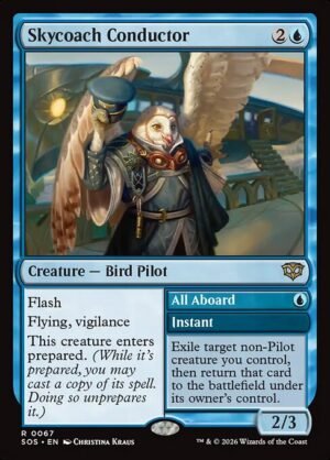 Skycoach Conductor // All Aboard - Foil<br /><span class="collector-number">Collector No. 67</span>