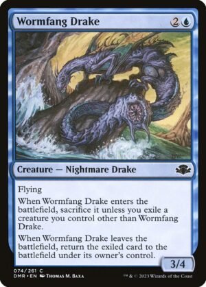 Wormfang Drake<br /><span class="collector-number">Collector No. 74</span>