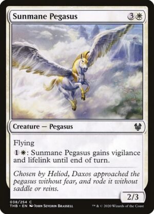 Sunmane Pegasus - Foil<br /><span class="collector-number">Collector No. 38</span>
