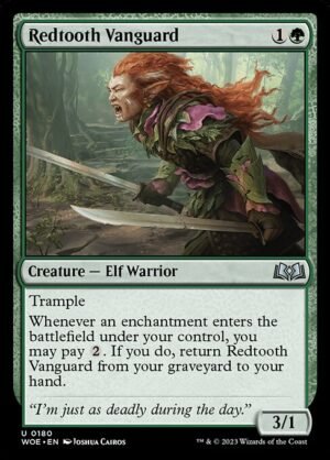 Redtooth Vanguard - Foil<br /><span class="collector-number">Collector No. 180</span>