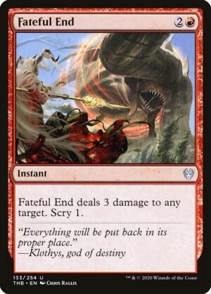 Fateful End - Foil<br /><span class="collector-number">Collector No. 133</span>